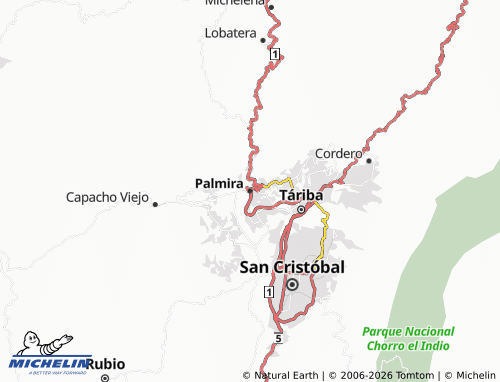 Mappa MICHELIN Palmira - ViaMichelin