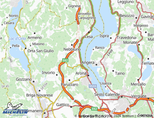 Mappa MICHELIN Dagnente - ViaMichelin
