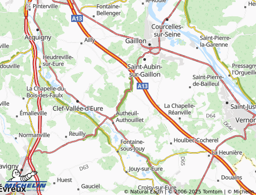 Mappa MICHELIN La Forêt - ViaMichelin