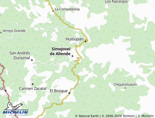 MICHELIN-Landkarte Betania - ViaMichelin