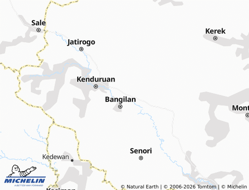 MICHELIN Banjarworo map - ViaMichelin