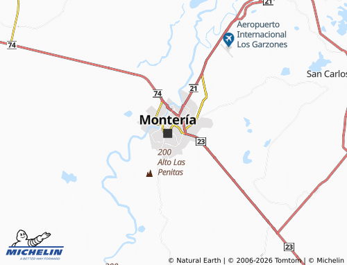Carte MICHELIN 6 de Marzo - ViaMichelin