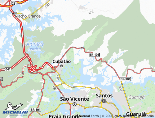 Carte MICHELIN Piaçaguera - ViaMichelin
