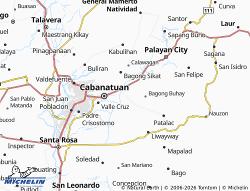 MICHELIN Campo Tinio map - ViaMichelin