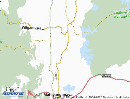 MICHELIN Millattawa map - ViaMichelin