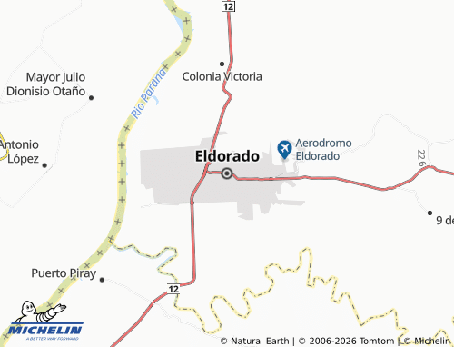 Mapa MICHELIN Eldorado - ViaMichelin