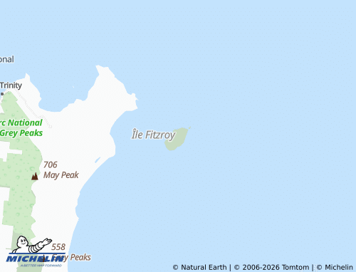 MICHELIN Fitzroy Island map - ViaMichelin