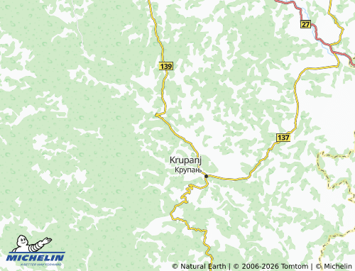 Carte MICHELIN Brštica - ViaMichelin