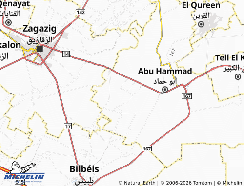 Mappa MICHELIN al-Souah - ViaMichelin