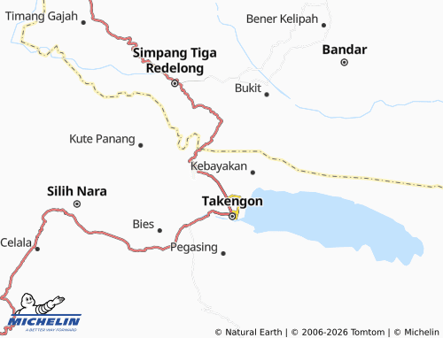 Carte MICHELIN Timangan Gading - ViaMichelin