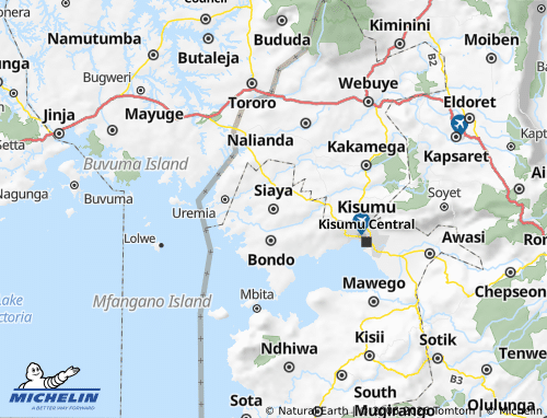 Carte MICHELIN Siaya - ViaMichelin