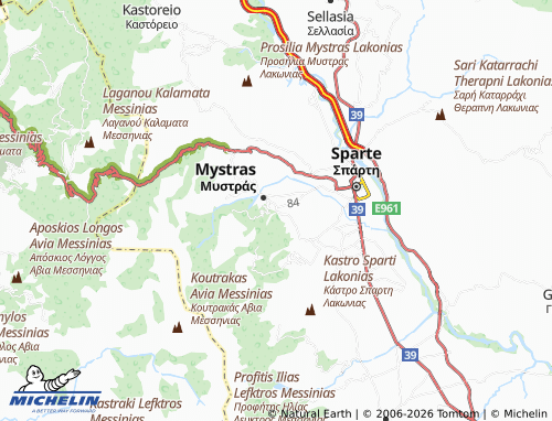 MICHELIN Parori map - ViaMichelin