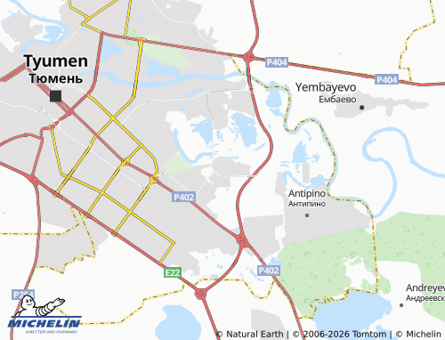 MICHELIN-Landkarte Zaykova - ViaMichelin