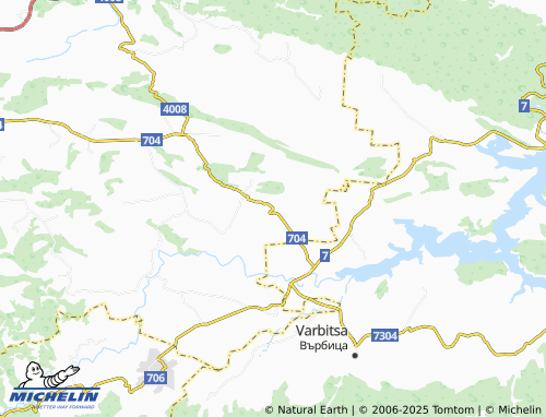MICHELIN-Landkarte Plastina - ViaMichelin