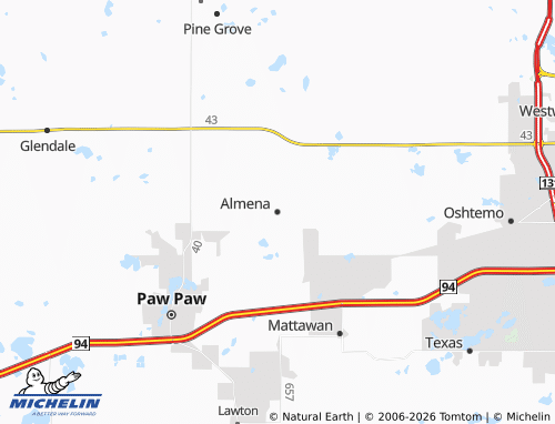 Mappa MICHELIN Almena - ViaMichelin