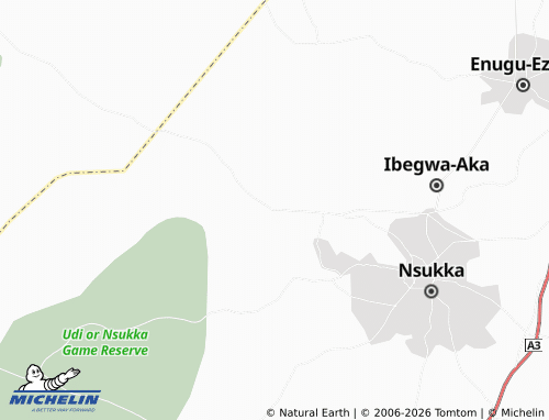 Mappa MICHELIN Okpuje - ViaMichelin