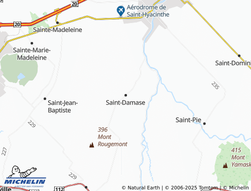MICHELIN Saint-Damase map - ViaMichelin