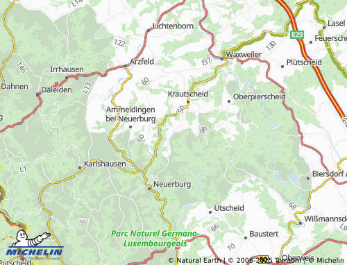 MICHELIN-Landkarte Uppershausen - ViaMichelin