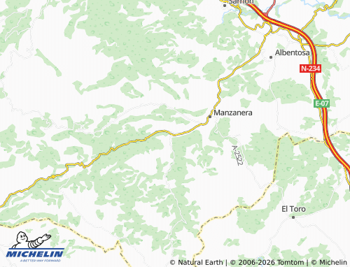 MICHELIN Los Cerezos map - ViaMichelin