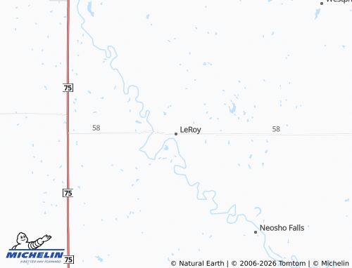 Mappa MICHELIN LeRoy - ViaMichelin
