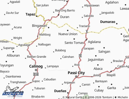 MICHELIN Cabunga map - ViaMichelin