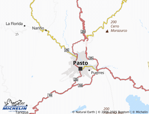 MICHELIN Miravalle map - ViaMichelin