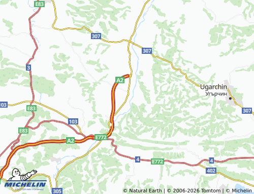 Mappa MICHELIN Toros - ViaMichelin