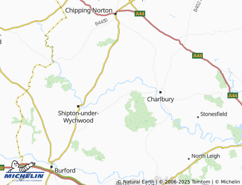 Mappa MICHELIN Chilson - ViaMichelin