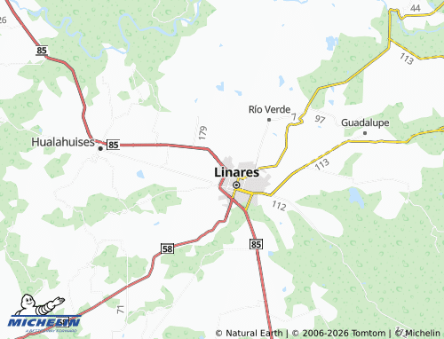 MICHELIN La Gloria map - ViaMichelin