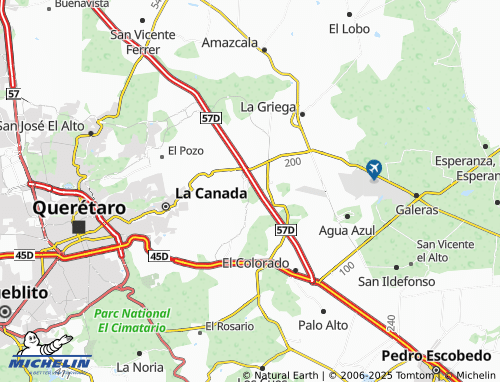 Mappa MICHELIN Los Héroes, Comdominio Hacienda El Cedro - ViaMichelin