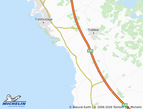 MICHELIN Björkäng map - ViaMichelin