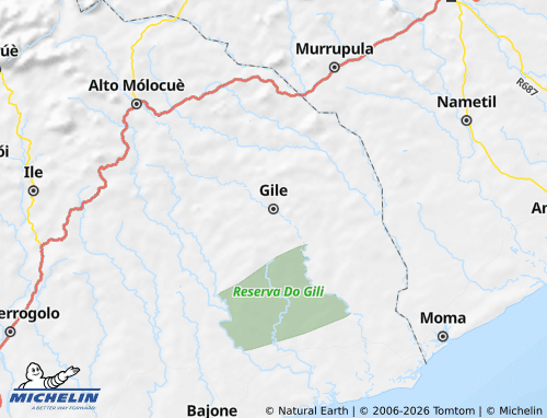 Mapa MICHELIN Gile - ViaMichelin