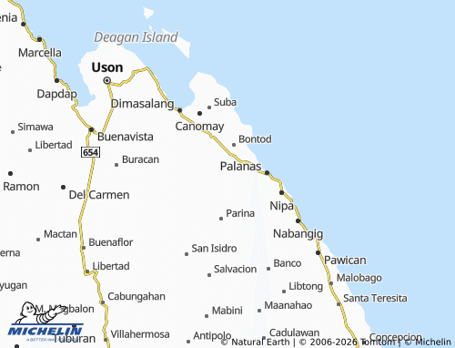 Mappa MICHELIN Malibas - ViaMichelin