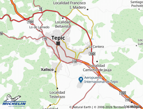 Mappa MICHELIN Lagos del Country - ViaMichelin