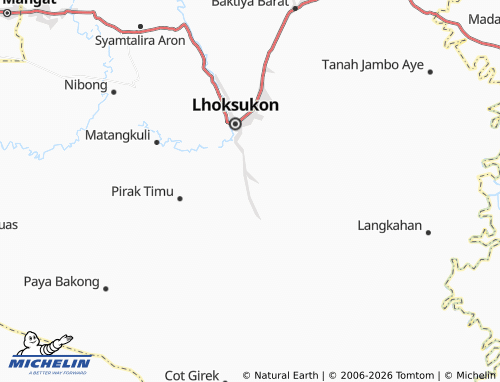 Mapa MICHELIN Mns Dayah Lt - ViaMichelin