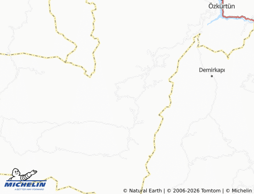 MICHELIN Göndere map - ViaMichelin