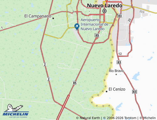 Mappa MICHELIN Itavu Sector del Río - ViaMichelin