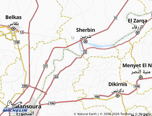 Mapa MICHELIN Minyat Badwai - ViaMichelin