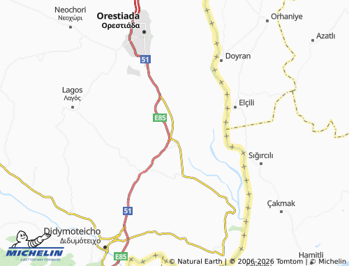 Carte MICHELIN Thourio - ViaMichelin