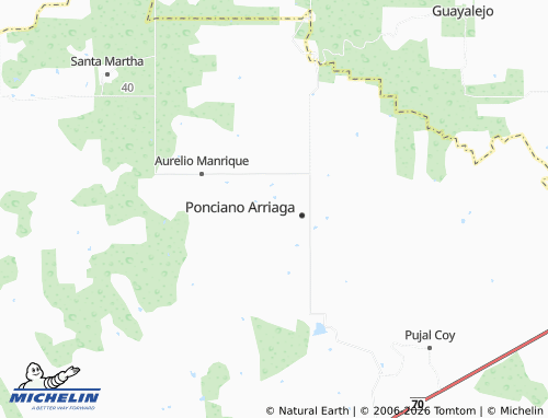 Mappa MICHELIN Colonia Miguel Hidalgo - ViaMichelin