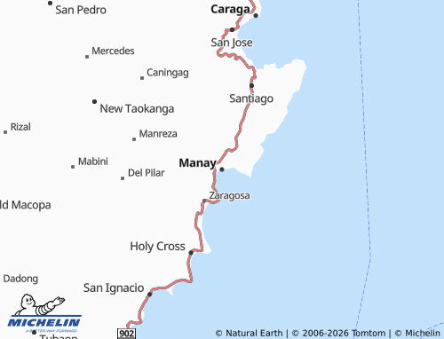 MICHELIN Manay map - ViaMichelin