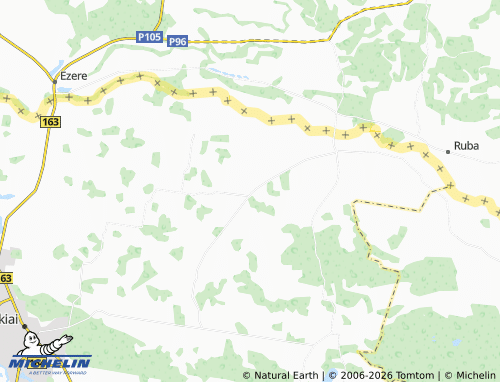 Mapa MICHELIN Auksūdys - ViaMichelin