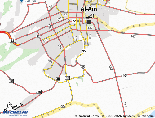 MICHELIN Industrial Area map - ViaMichelin