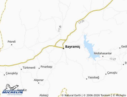 Mappa MICHELIN Bayramiç - ViaMichelin