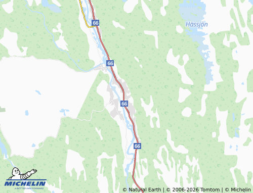 MICHELIN-Landkarte Limedsforsen - ViaMichelin