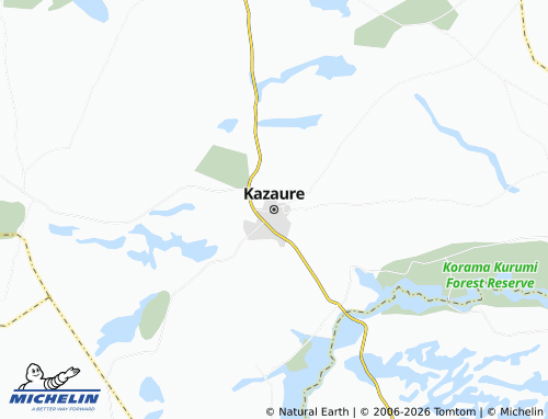 Mappa MICHELIN Kazaure - ViaMichelin