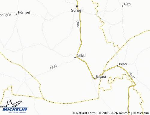 MICHELIN İstiklal map - ViaMichelin