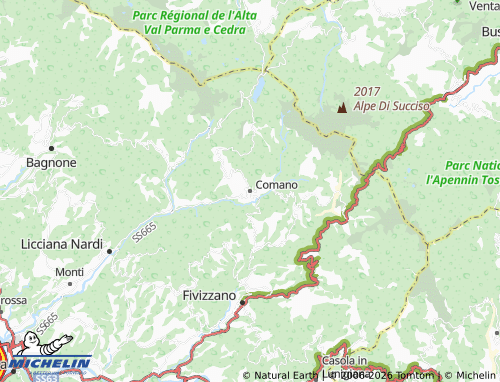 Mappa MICHELIN Comano - ViaMichelin