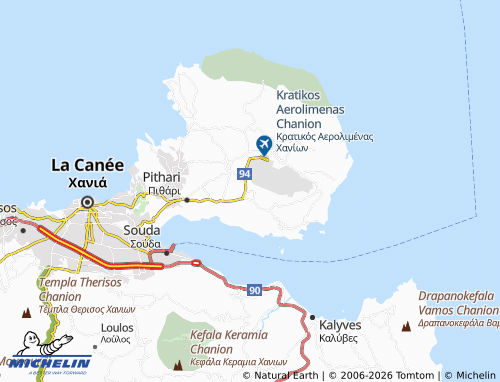 Carte MICHELIN Pazinos - ViaMichelin