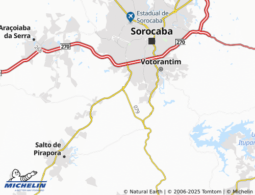 MICHELIN Parque Santa Márcia map - ViaMichelin